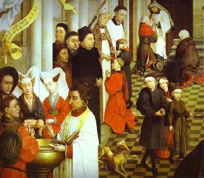 Rogier van der Weyden Sacraments Altarpiece